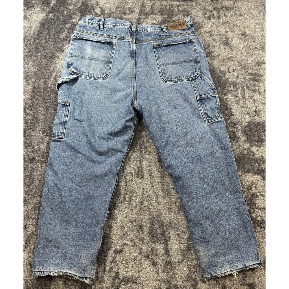 Mens 40X29Guide Gear Jeans Fleece Lined THINSULATE Insulated Denim Straight Leg